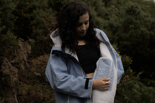 Inhabit Serenity Blue Robe - Inhabit
