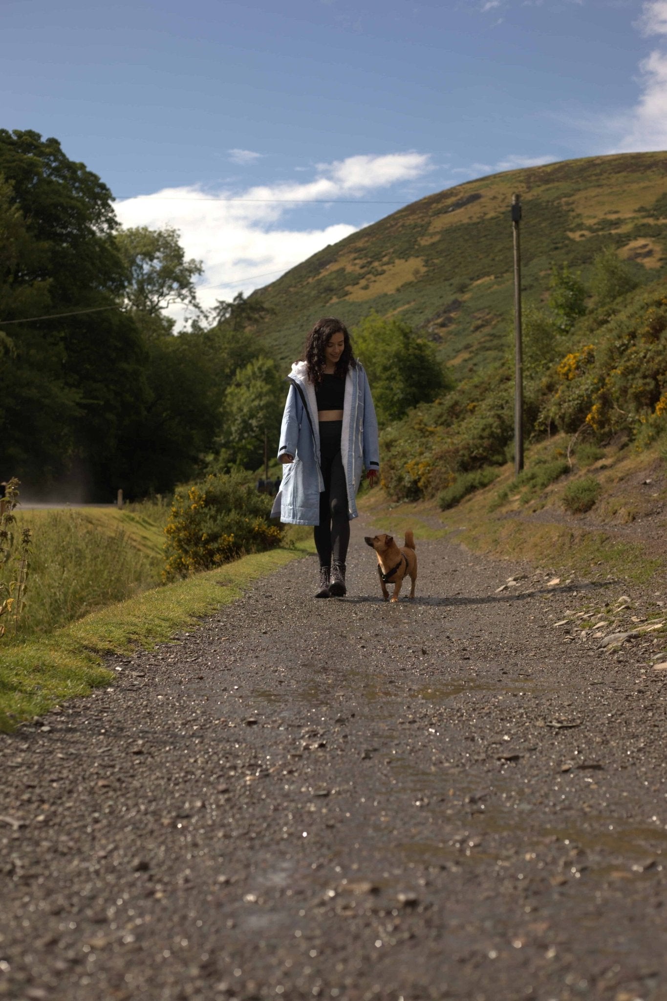 Changing Robes for Dog Walking – Inhabit